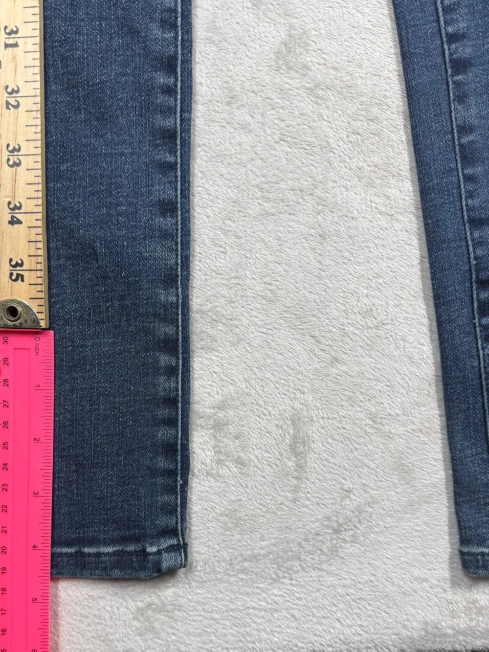 NWT NYDJ Marilyn Straight Lombard Lift Tuck Denim Cotton Blend Blue Jeans Size 8 - Picture 10 of 16